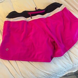 Lululemon Running/Active Speed shorts - Size 8